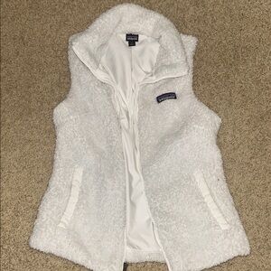 Patagonia Soft White Sherpa Vest